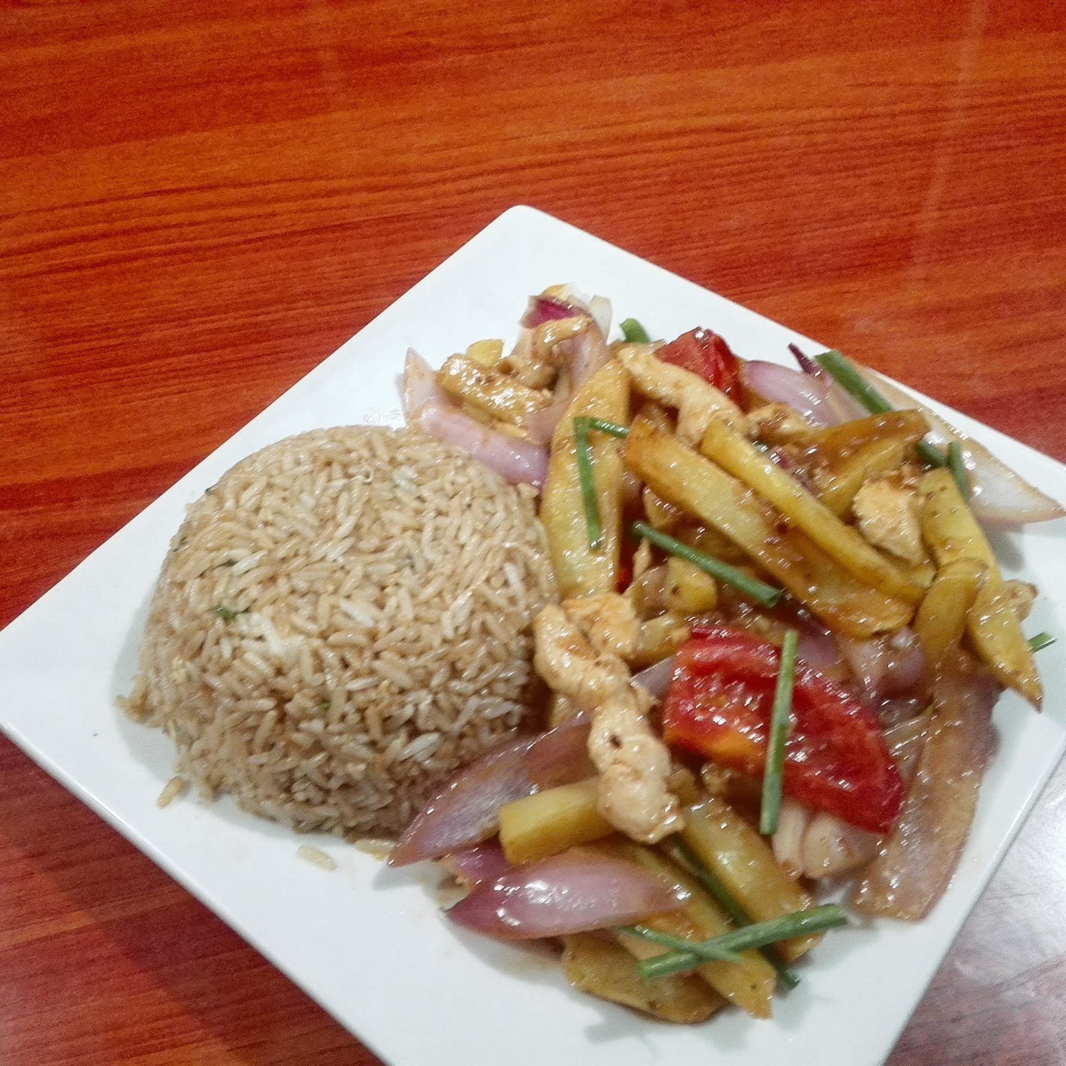 Plato preparado para pedido por WhatsApp en Nan Jing